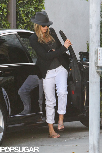 Jennifer Aniston and Justin Theroux Nest Ahead of Rumored Wedding Jennifer Aniston and Justin Theroux Nest Ahead of Rumored Wedding