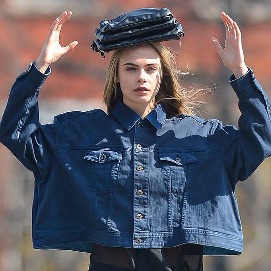 Behind the Scenes at Cara Delevingne's DKNY Photo Shoot in NYC Behind the Scenes at Cara Delevingne's DKNY Photo Shoot in NYC