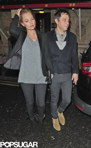 Kate Moss and Jamie Hince Catch a Concert in London Kate Moss and Jamie Hince Catch a Concert in London
