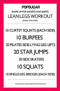 Printable Shorts Workout