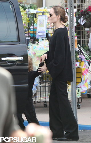 The Jolie-Pitts Mix Shopping and Sand on a Family Weekend The Jolie-Pitts Mix Shopping and Sand on a Family Weekend