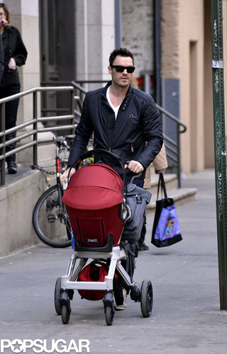Brian Austin Green Hits the NYC Streets With Adorable Noah Brian Austin Green Hits the NYC Streets With Adorable Noah