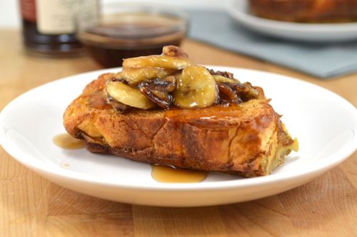 Skinny Caramelized Banana French Toast