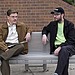 Steven Soderbergh and Matt Damon