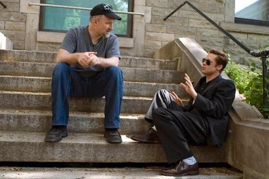 David Fincher and Brad Pitt David Fincher and Brad Pitt