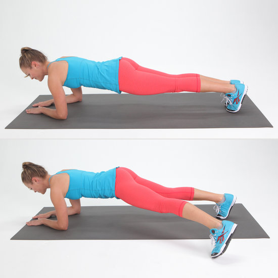 Plank With Side Step Plank With Side Step