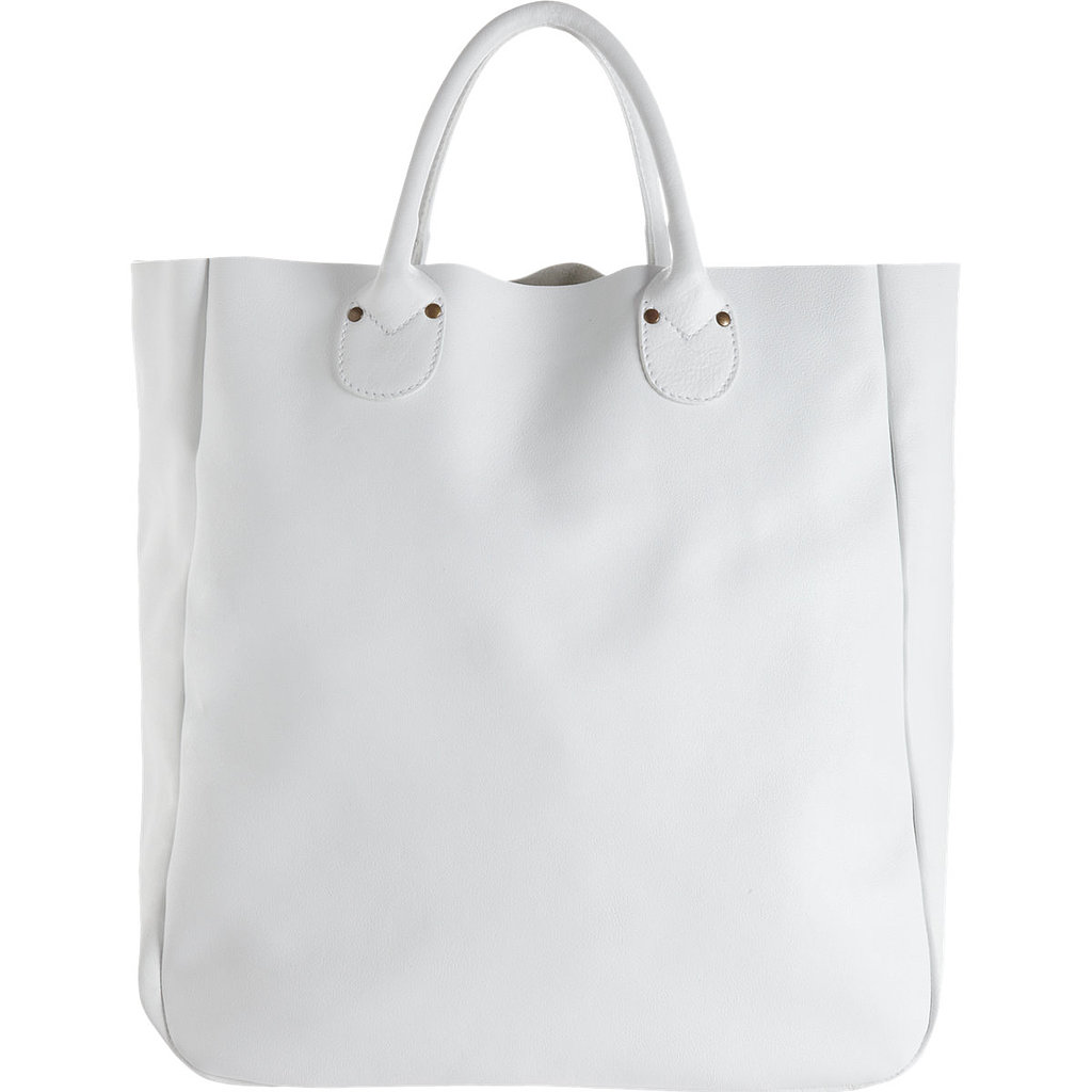 I've been on the hunt for a white bag to add a crisp edge to my Spring style, and I think I found the perfect one with this Barneys New York East/West tote ($725). The leather is so buttery and its simple design will go with just about everything I own.
— Melody Nazarian
I've been on the hunt for a white bag to add a crisp edge to my Spring style, and I think I found the perfect one with this Barneys New York East/West tote ($725). The leather is so buttery and its simple design will go with just about everything I own.
— Melody Nazarian