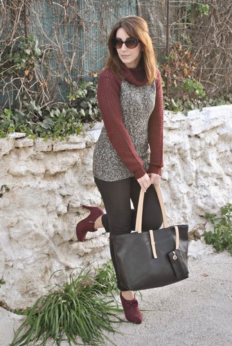Black & Burgundy