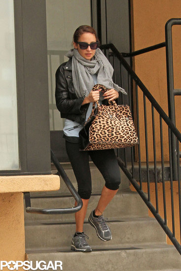 Nicole Richie left a workout at Tracy Anderson's studios in LA.
Nicole Richie left a workout at Tracy Anderson's studios in LA.