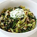 Toasted Quinoa and Savoy Cabbage 