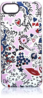 Diane Von Furstenberg Doodle love-print iPhone® case