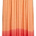 Coral colour block knot maxi