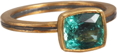 Judy Geib Colombian Emerald Ring