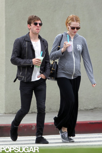 Evan Rachel Wood and Jamie Bell sipped on cold drinks in LA.
Evan Rachel Wood and Jamie Bell sipped on cold drinks in LA.