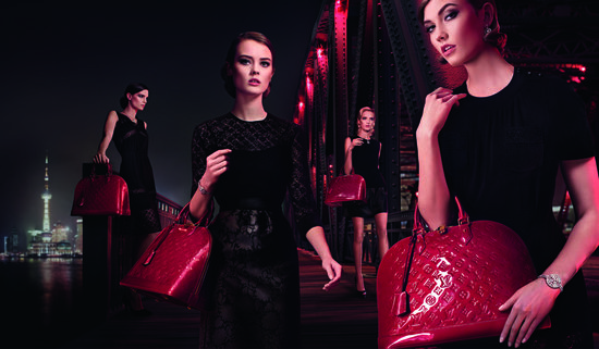 Louis Vuitton's Chic on the Bridge Louis Vuitton's Chic on the Bridge