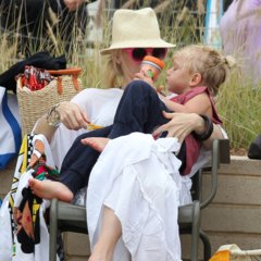 Celebrity Kids at the Beach