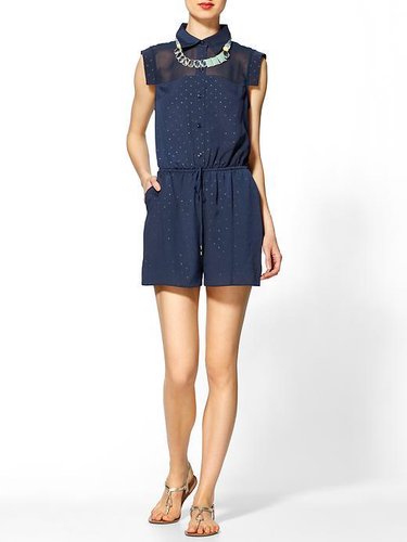 BCBGeneration Cont Piece Romper