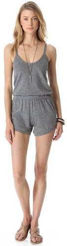 Daftbird Gathered Waist Romper