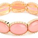 Rose Ovoid Bangle
