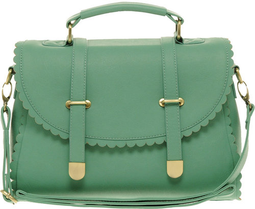 ASOS Scallop Detail Satchel Bag