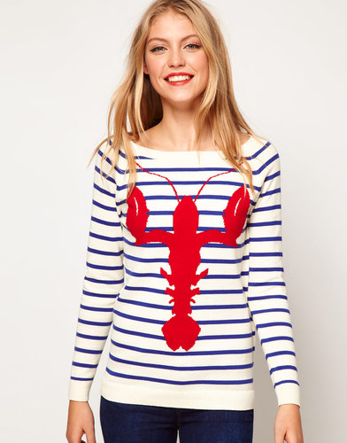 ASOS Lobster Stripe Sweater