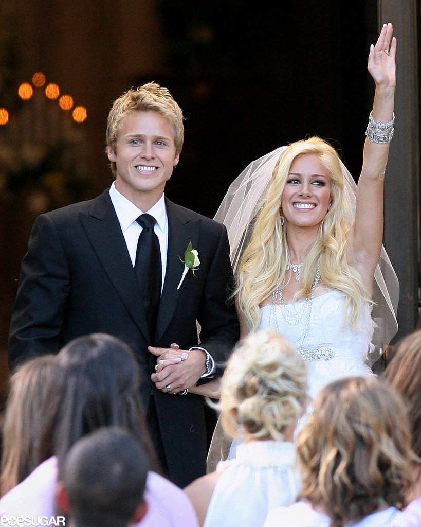 Heidi Montag and Spencer Pratt's lavish LA wedding in April 2009 was captured by their reality-show cameras.
Heidi Montag and Spencer Pratt's lavish LA wedding in April 2009 was captured by their reality-show cameras.
