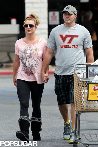 Britney Spears Shows PDA With Her New Guy Britney Spears Shows PDA With Her New Guy