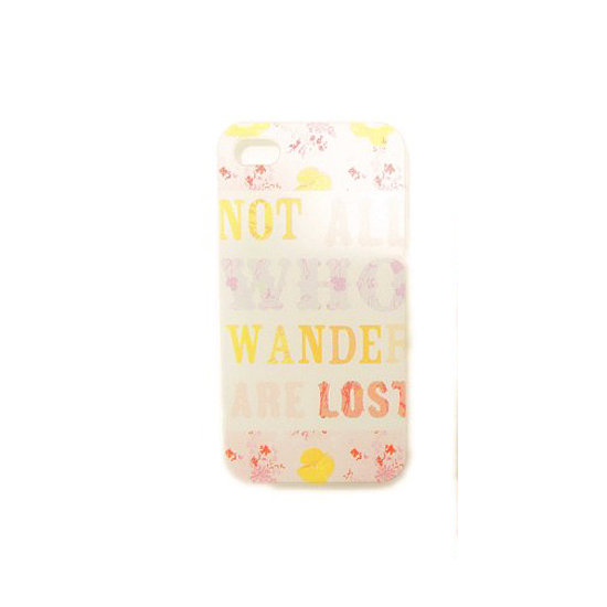 You've probably heard the phrase "Not all those who wander are lost" before, and now you can carry it with you thanks to this cute iPhone case ($7).
You've probably heard the phrase "Not all those who wander are lost" before, and now you can carry it with you thanks to this cute iPhone case ($7).