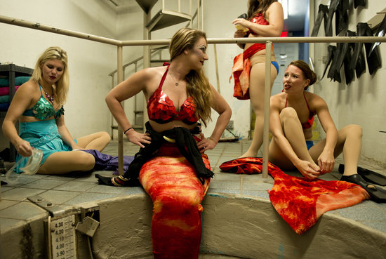 Today's Weeki Watchee Mermaids Today's Weeki Watchee Mermaids