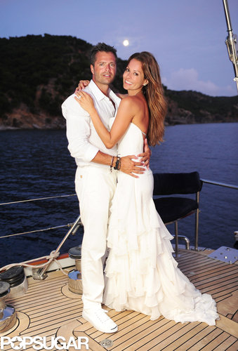 Brooke Burke and David Charvet wed in August 2011 in St. Barts.
Brooke Burke and David Charvet wed in August 2011 in St. Barts.