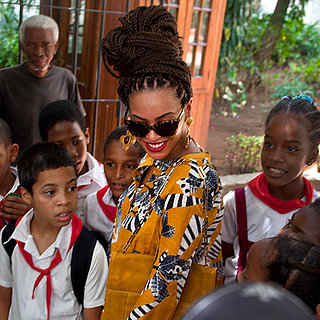 Beyonce Wears Yellow Outfit in Cuba (Video)