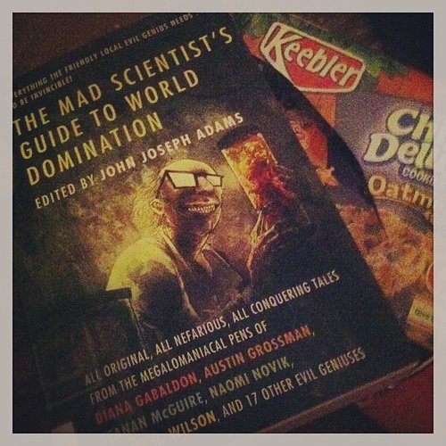Bksuga was reading The Mad Scientist's Guide to World Domination.
Bksuga was reading The Mad Scientist's Guide to World Domination.