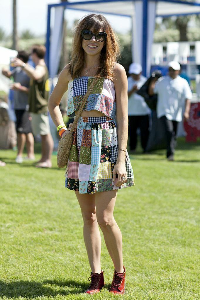 A long, edgy lob looks great with some wispy bangs.
A long, edgy lob looks great with some wispy bangs.