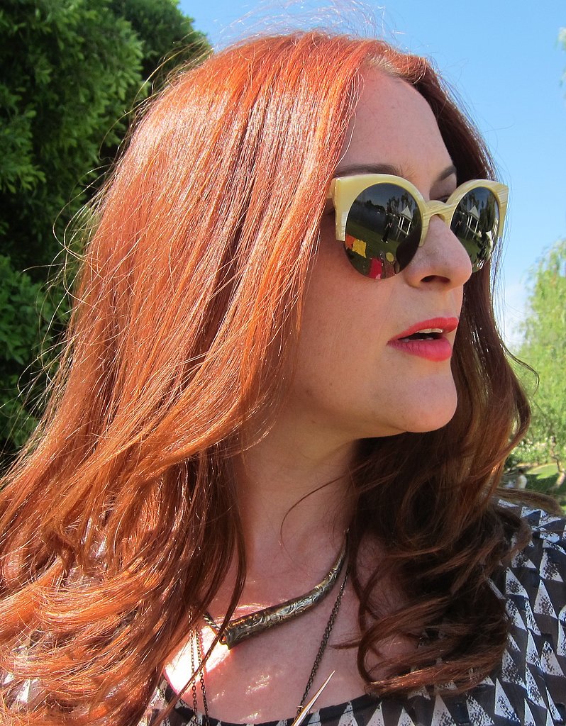 Red hair with red lipstick is twice as nice.
Photo: Meg Cuna
Red hair with red lipstick is twice as nice.
Photo: Meg Cuna