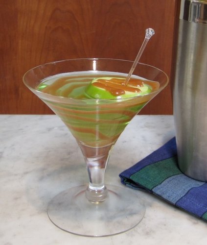 Hot Ginger Caramel Martini