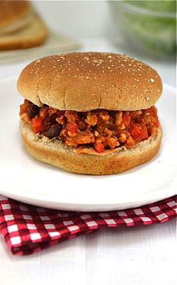 Skinny Turkey Sloppy Joes