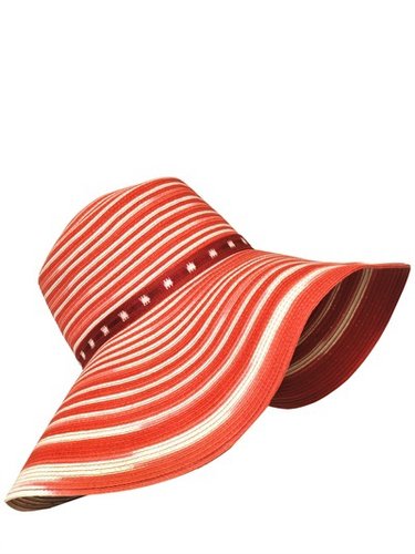 Striped Straw Hat