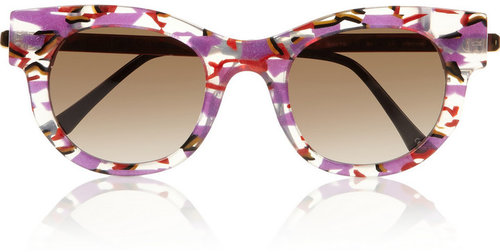 Thierry Lasry Barely D-frame acetate and metal sunglasses