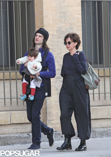 Sienna Miller Shows Love For Marlowe in NYC Sienna Miller Shows Love For Marlowe in NYC