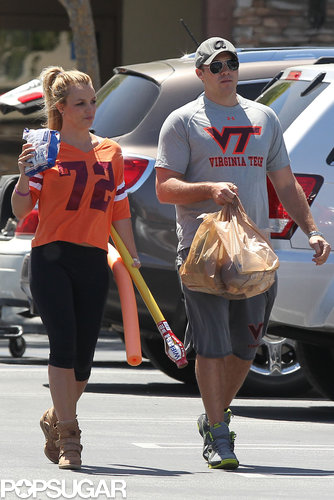 Britney Spears Shows Team Spirit While Shopping With David Britney Spears Shows Team Spirit While Shopping With David
