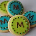 Monogrammed Sugar Cookies