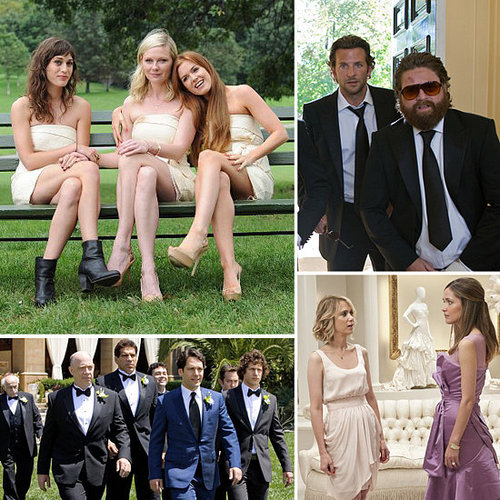 From Blair, Serena, and the gang in the many weddings of Gossip Girl to the uproarious bridal party in Bridesmaids, check out POPSUGAR Entertainment's roundup of the top wedding parties in movies and on TV!
From Blair, Serena, and the gang in the many weddings of Gossip Girl to the uproarious bridal party in Bridesmaids, check out POPSUGAR Entertainment's roundup of the top wedding parties in movies and on TV!