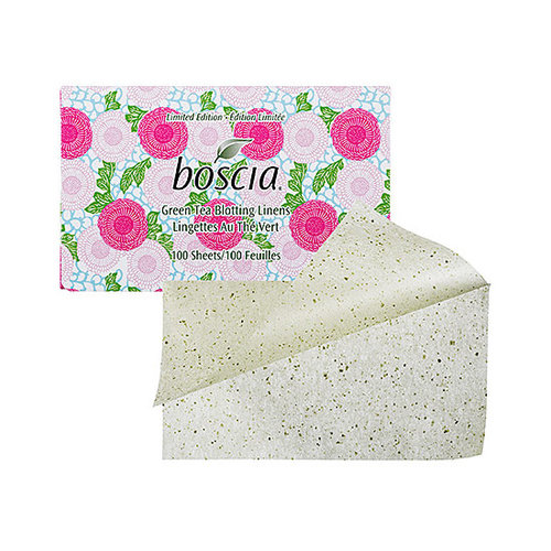In addition to the eye-catching print, Boscia's Green Tea Blotting Linens ($10) are made from natural linen, easily absorbing excess oils and shine.
In addition to the eye-catching print, Boscia's Green Tea Blotting Linens ($10) are made from natural linen, easily absorbing excess oils and shine.
