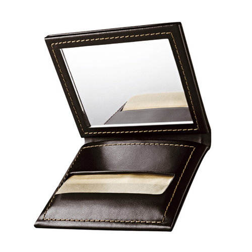 With Bobbi Brown's Blotting Papers ($20), you can freshen up on the go with ease and style. The faux-leather case also holds a mirror for added convenience, and once you've used up all the papers, you can just get a refill.
With Bobbi Brown's Blotting Papers ($20), you can freshen up on the go with ease and style. The faux-leather case also holds a mirror for added convenience, and once you've used up all the papers, you can just get a refill.