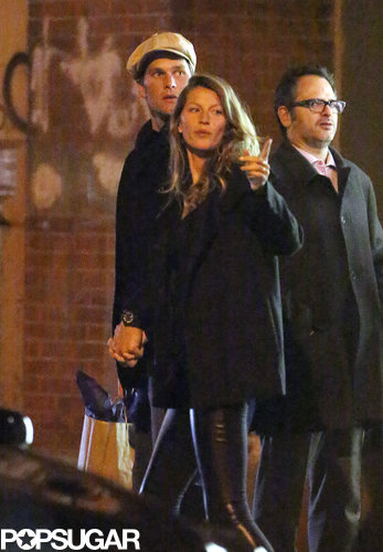 Tom Brady and Gisele Bündchen shared an NYC date night.
Tom Brady and Gisele Bündchen shared an NYC date night.