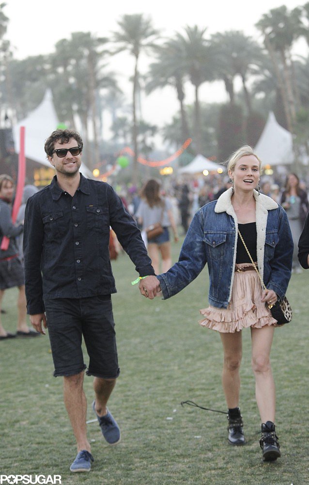 Diane Kruger and Joshua Jackson held hands at the musical celebration in 2013.
Diane Kruger and Joshua Jackson held hands at the musical celebration in 2013.