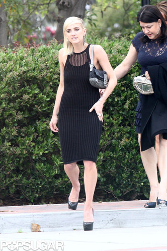 Jessica Simpson Celebrates With Eric, Ashlee, and Tina at a Wedding Jessica Simpson Celebrates With Eric, Ashlee, and Tina at a Wedding