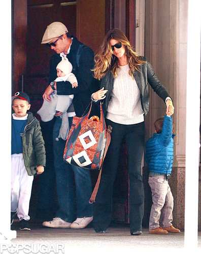 Gisele and Tom Reunite For a Family-Filled Weekend in NYC Gisele and Tom Reunite For a Family-Filled Weekend in NYC