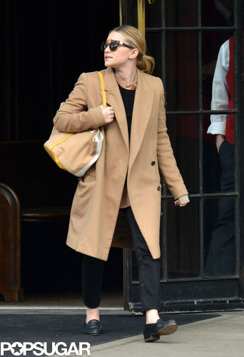 Ashley Olsen made her way through NYC solo on Monday.
Ashley Olsen made her way through NYC solo on Monday.