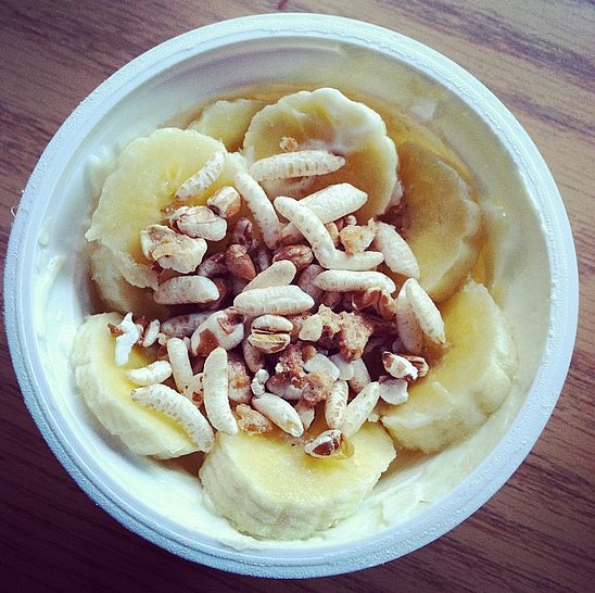 Bananas, Yogurt, and Cereal Bananas, Yogurt, and Cereal